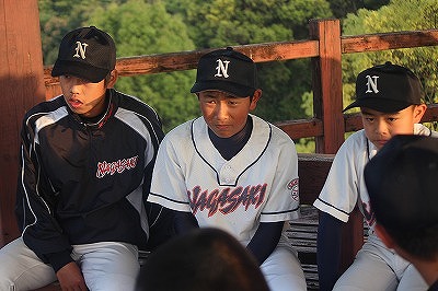 大島合宿の様子